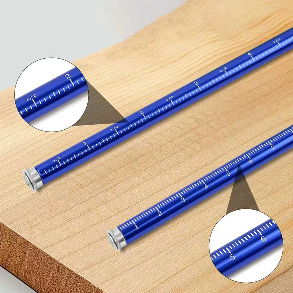 

Woodworking Marking Tool Double Headed Scriber Made of Aluminum Alloy for Precise Line Marking and Comfortable Use