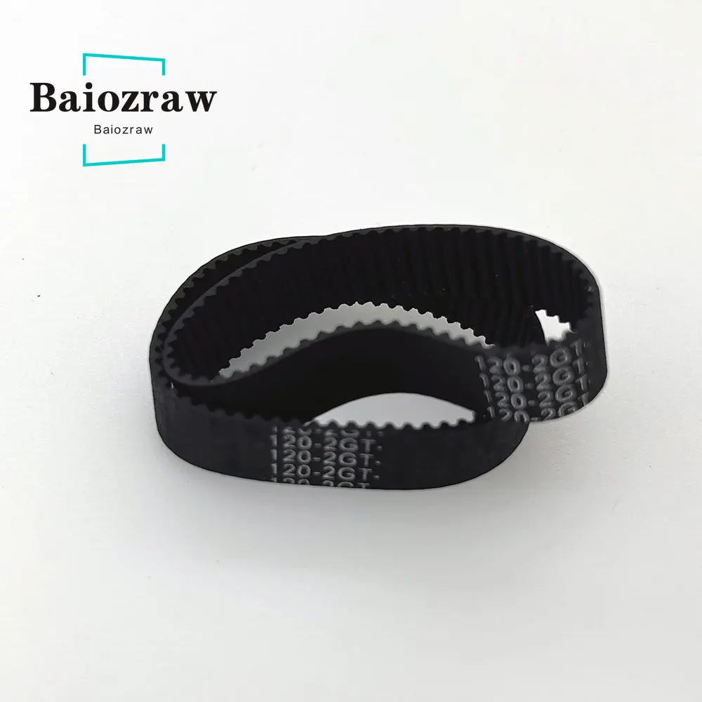 3D Printer Parts GT2 6mm Closed Loop Rubber Timing Belt 96 98 100 102 104 106 108 110 112 114 116 118 120 122 124 126 130mm 2GT