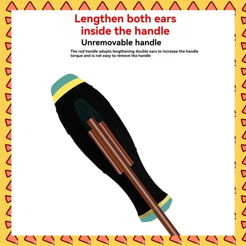 

A008 7PCS Hexagon Screwdriver H1.5-H6 Hex Head Hex Shank Magnetic Tip Hex Screwdriver Driver Repair Tools