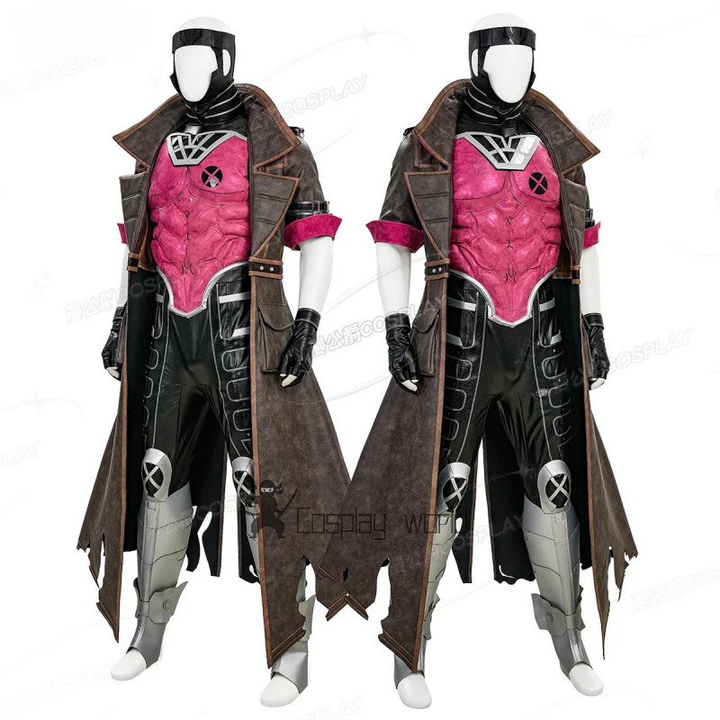 

New Rivals Game Remy Etienne LeBeau GambittCosplay Costume Uniform Hallowen Carnival Anime Party Play Role Clothes Clothing