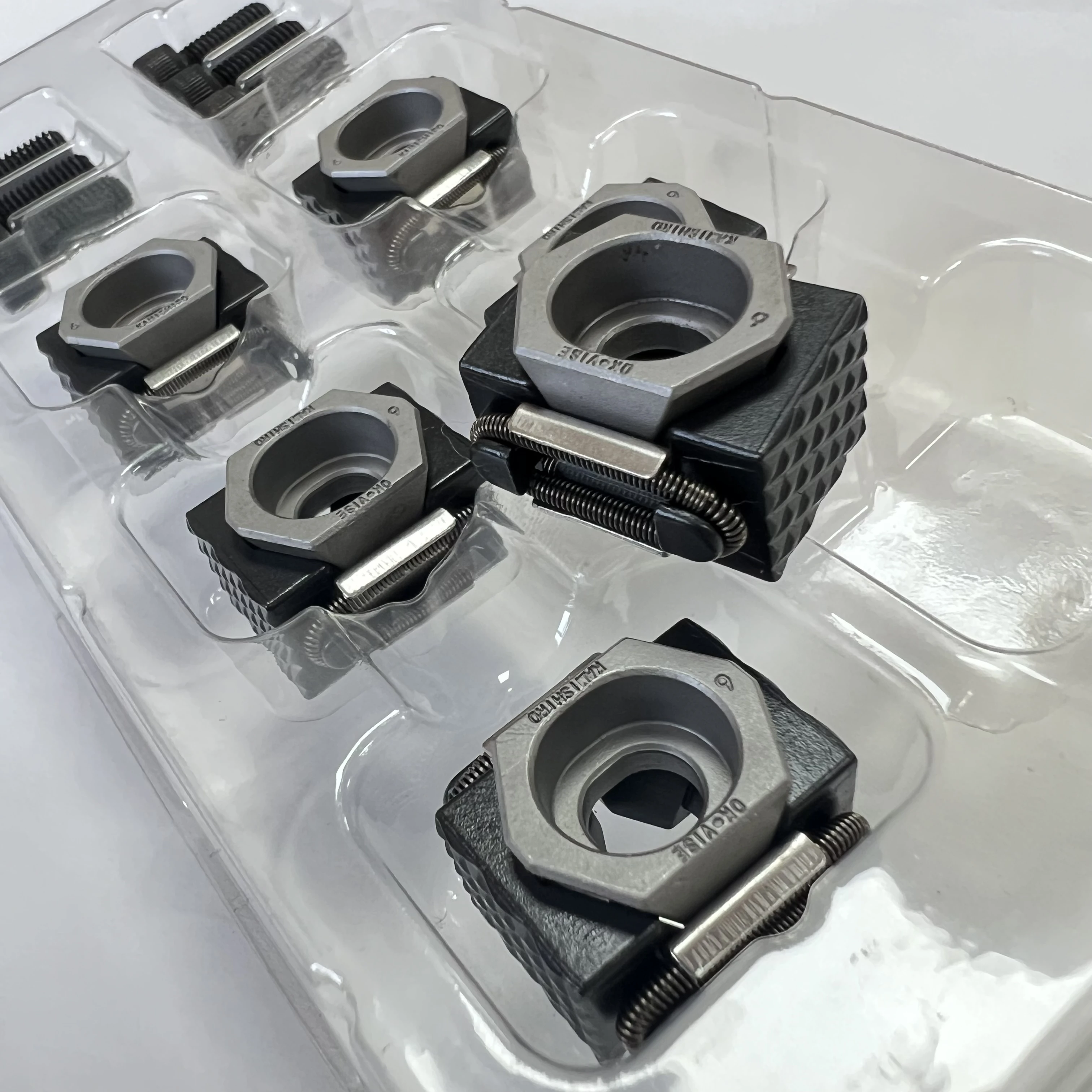 OKC OKP VISE M6 M8 M10 M12 Bilateral Expansion Clamping Type Vice Parallel Side Clamping Vice for CNC Milling Machine Processing