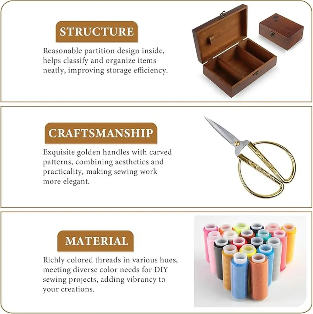 Sewing Kit For Adults Made To Master Quick Repairs With Complete Sewing Accessories Included Small