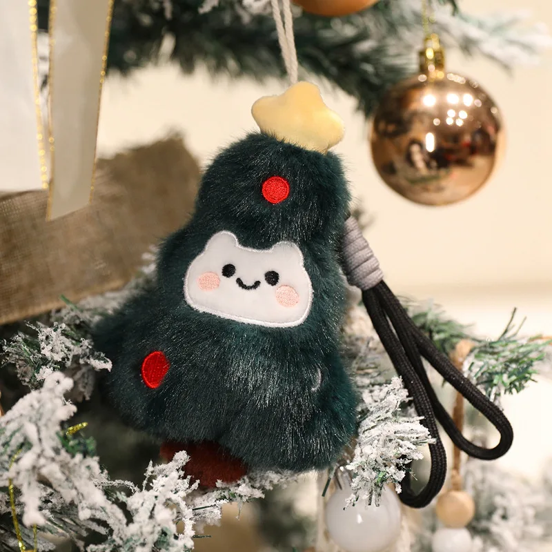 Kerst hangende hangers knuffels kerstboom kous kerstman knuffels poppen vrolijke kerst decors voor kind geschenken