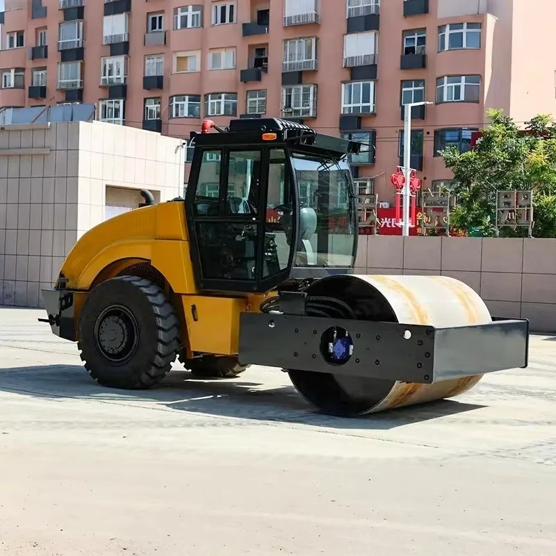 

Road Roller 1.2Ton Mini Double Drum Vibratory Asphalt Compactor Small Construction Hydraulic Vibro Equipment