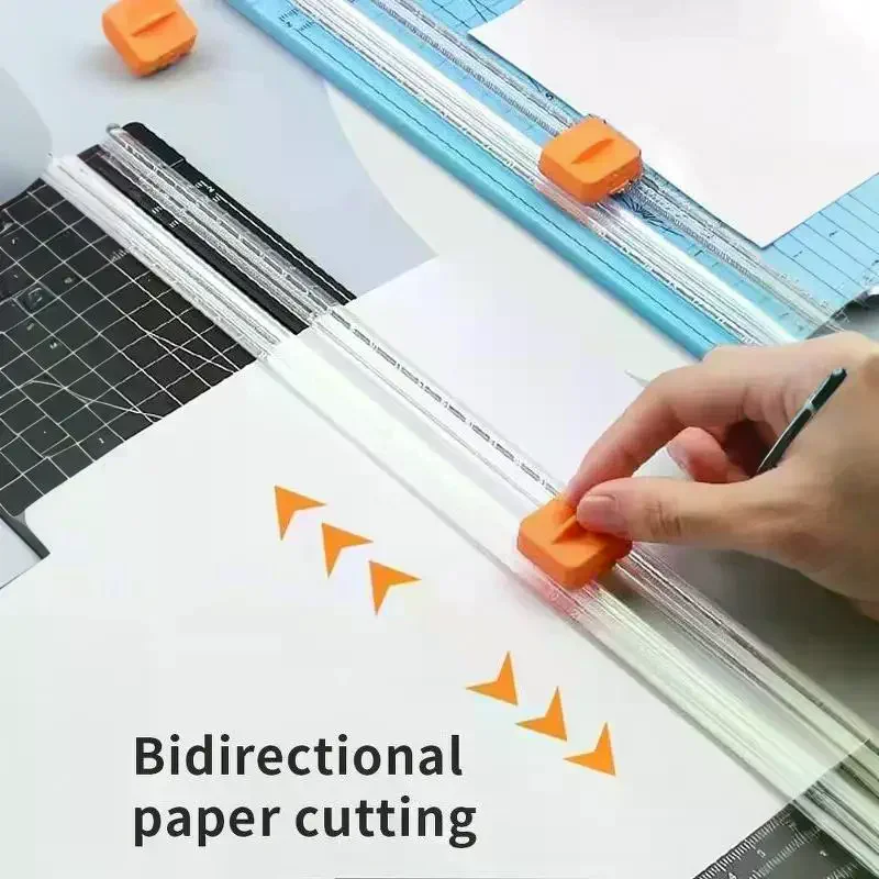 Sided Cutting A4 Paper Cutter Small Mini Paper Cutter Student Hand Made Ledger Cutting Photo Double