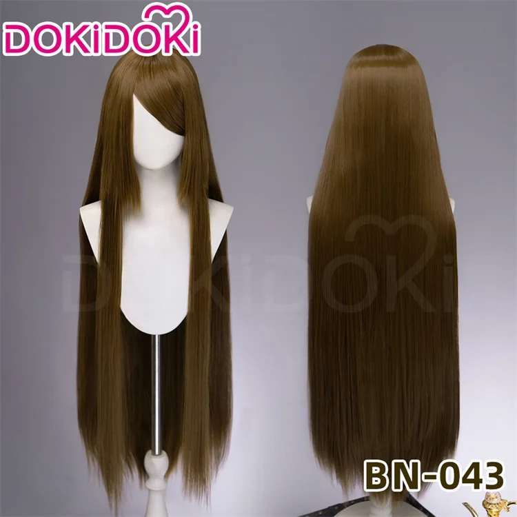 ?‍♀️ ✨Dannii BROWN 22” STRAIGHT Cos Play WIG *NWT Persephone - 40 inch Dark Brown Long Bang Straight Cosplay Wig main image 4