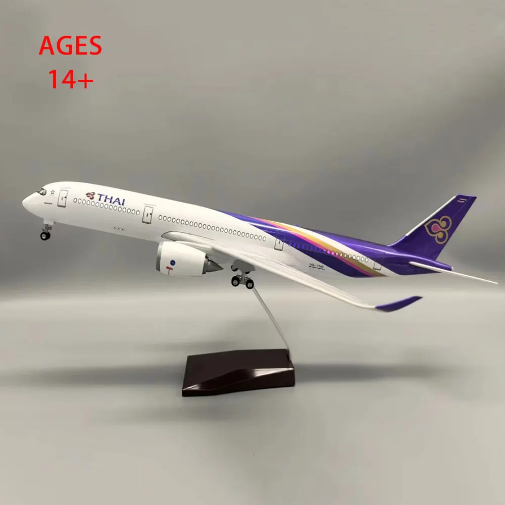 

1/150 Scale 47cm A350 Thailand Thai Airways Diecast Model Airplane Resin Aircraft Toy Plane Display Diecast Model Plane