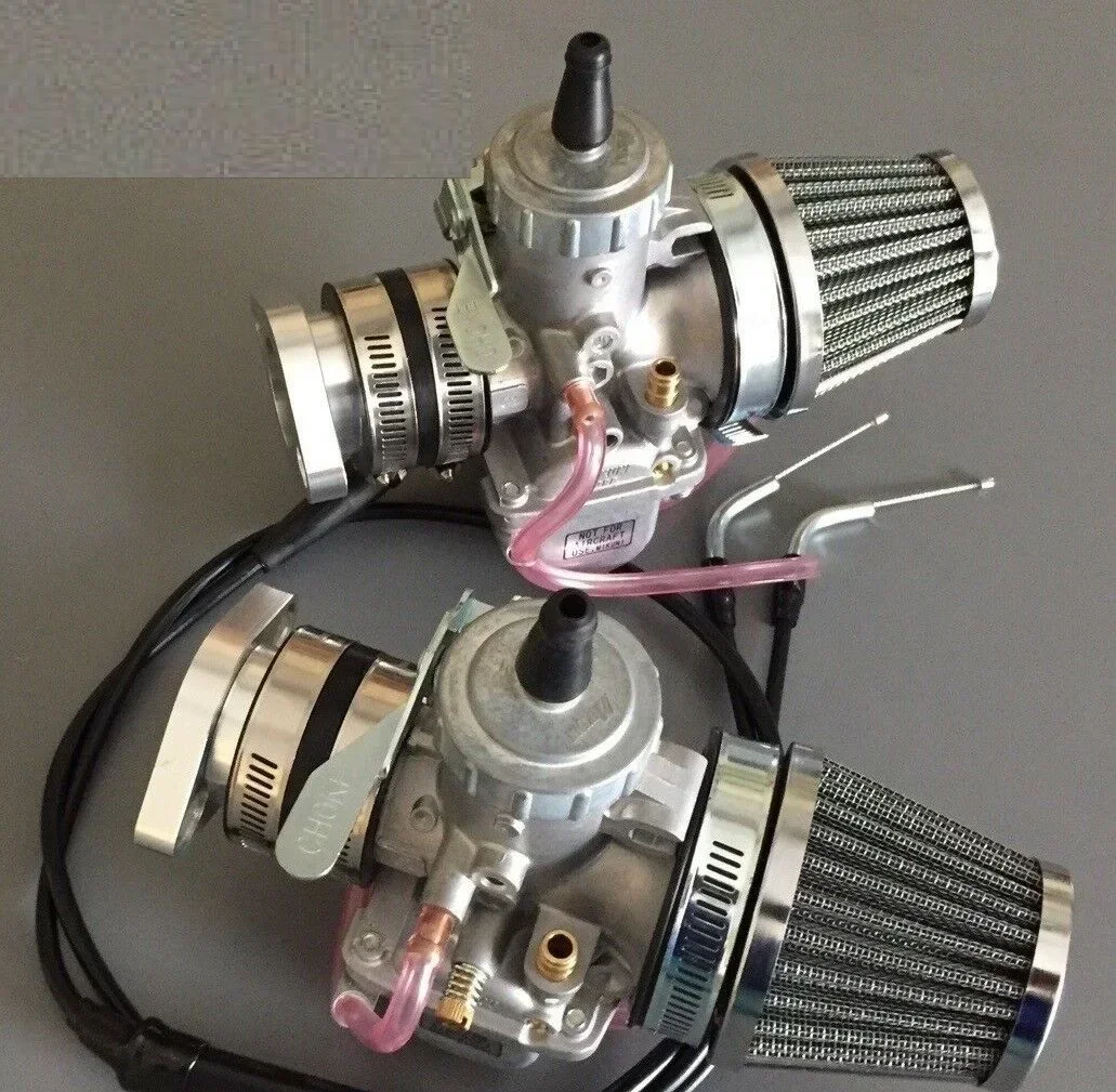 

34mm VM34 Mikuni Round Slide Carburetor Complete Conversion Kit for Yamaha XS650