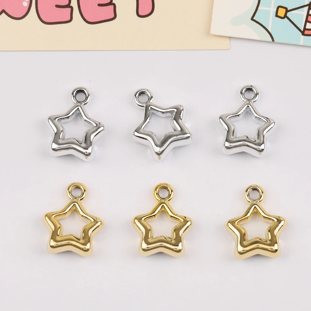 

Cordial Design 200Pcs 16*20MM Acrylic Bead/DIY Accessories/CCB Effect/Star Shape/Hand Made/Jewelry Findings & Components #16931