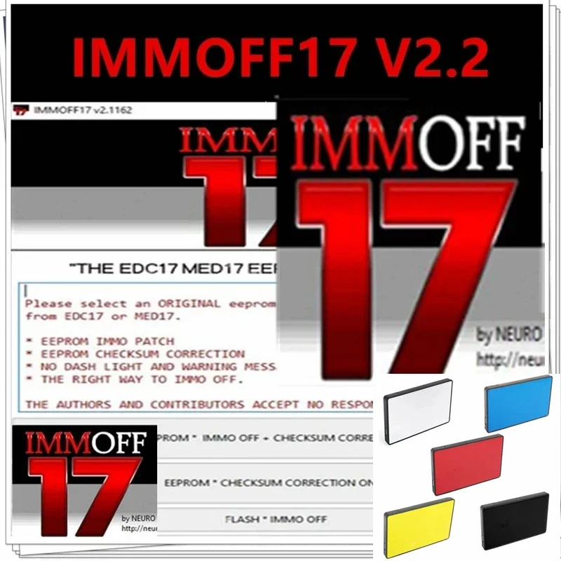 

Newest iMMOFF17 Software EDC17 Immo Off Ecu Program NEUROTUNING Immoff17 Disabler Download and install video guide Auto Repair