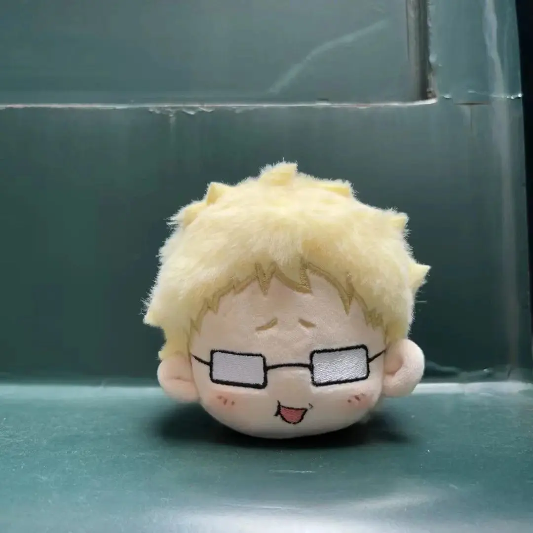 20CM Haikyuu!! Kei Tsukishima Anime przystojny chłopak Cosplay pluszowa lalka miękka wypchana zabawka bawełniane ciało element ubioru rysunek świąteczny prezent
