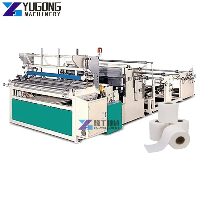 Full Automatic Facial Tissue Manufacture Machine Small Roll Towel Napkin Tissue Toilet Paper Making Machine Price