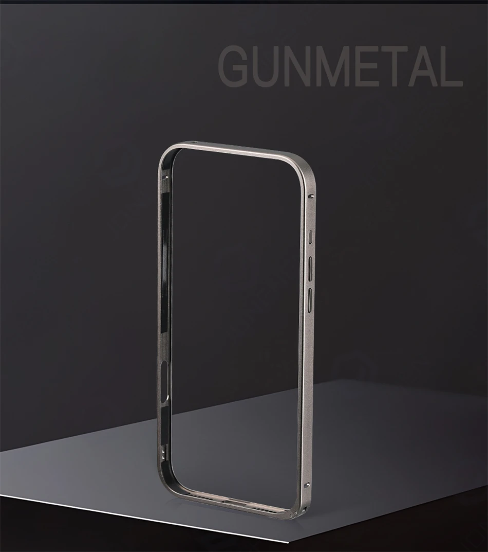 Für iPhone Air 12 13 14 15 16 17 18 Pro Max 18p Dünne Hülle Orange Dünner Bumper Luxuriöser Leichter Aluminium-Metallrahmen Legierungs-Schutzhülle – Detail 16