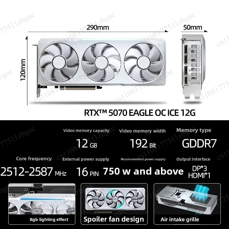 16GB & 12GB Options   Second-hand RTX 5070 Ti & 5070 Graphics Card Series