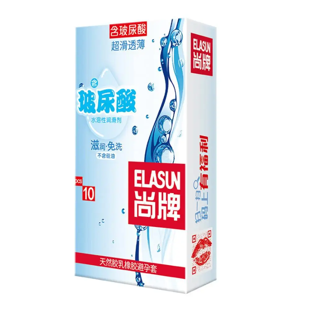 10 pçs 001 preservativos ultra finos para homens natureza borracha látex preservativo ácido hialurônico lubrificante vagina úmida sex shop produto adulto