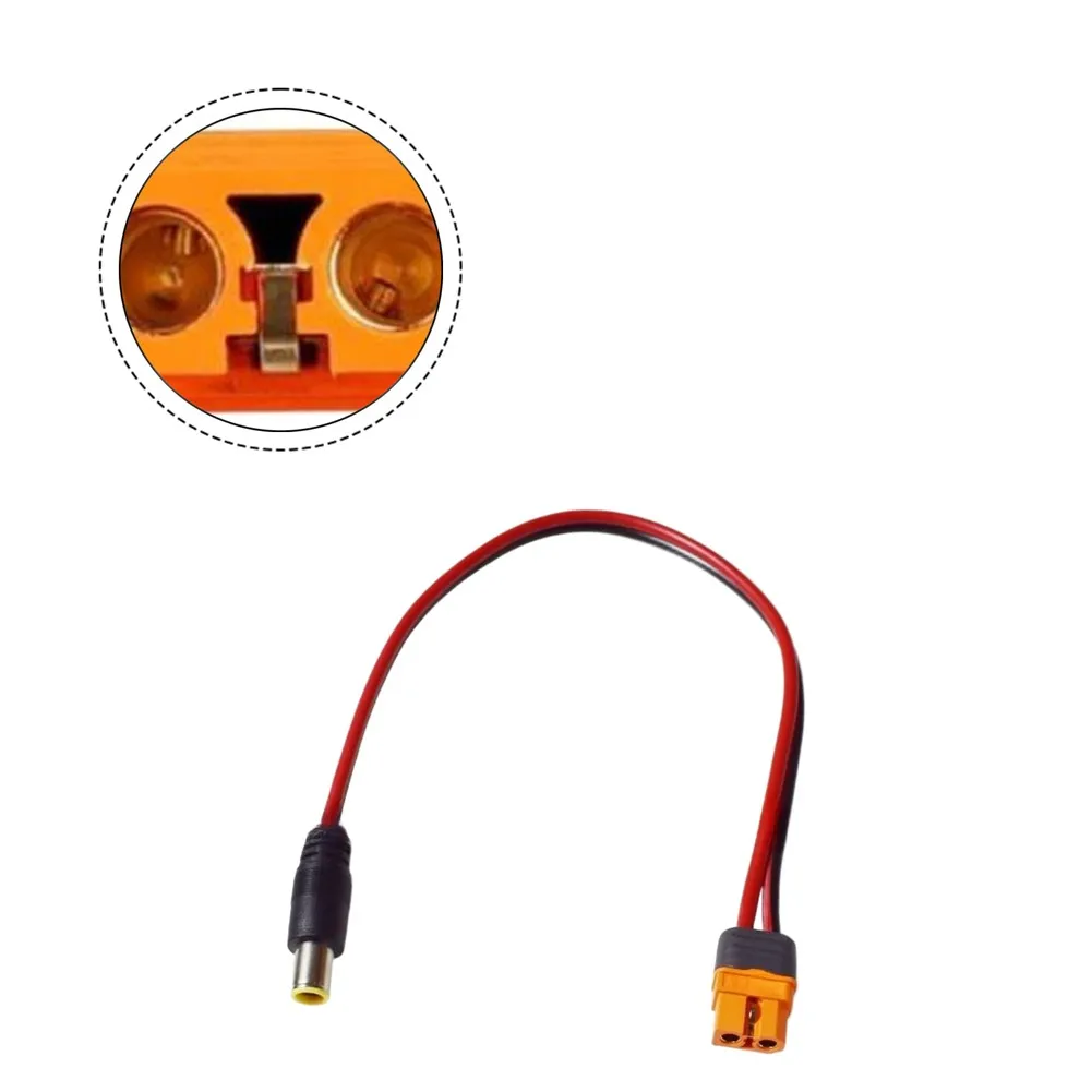 DC7909 Male to For XT60 Female 0.3 Meter Solar Power Cable Designed for Reliable Connection in Off Grid Applications
