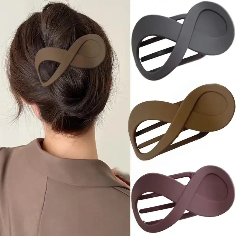 

Fashion Hair Clip Claws For Women Girls Thick Hair Ponytail Headwear Large Hairpins Simple Shark Hair Accessories Chic Headdress