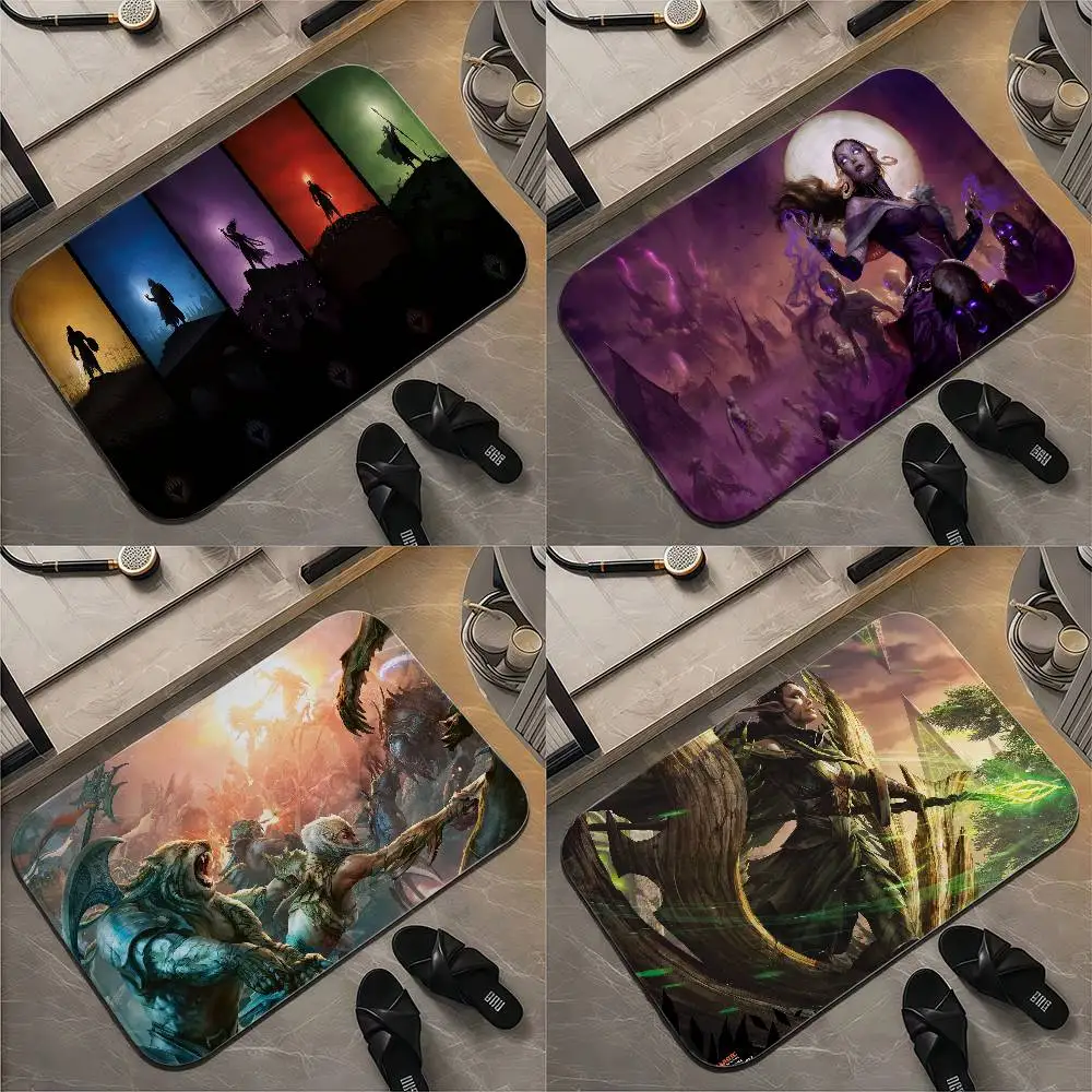 

M-Magic The Gathering Floor Mat Printed Large Carpets Room And Bedroom Carpets Bathroom Anti Slip Door MATS Small Carpets