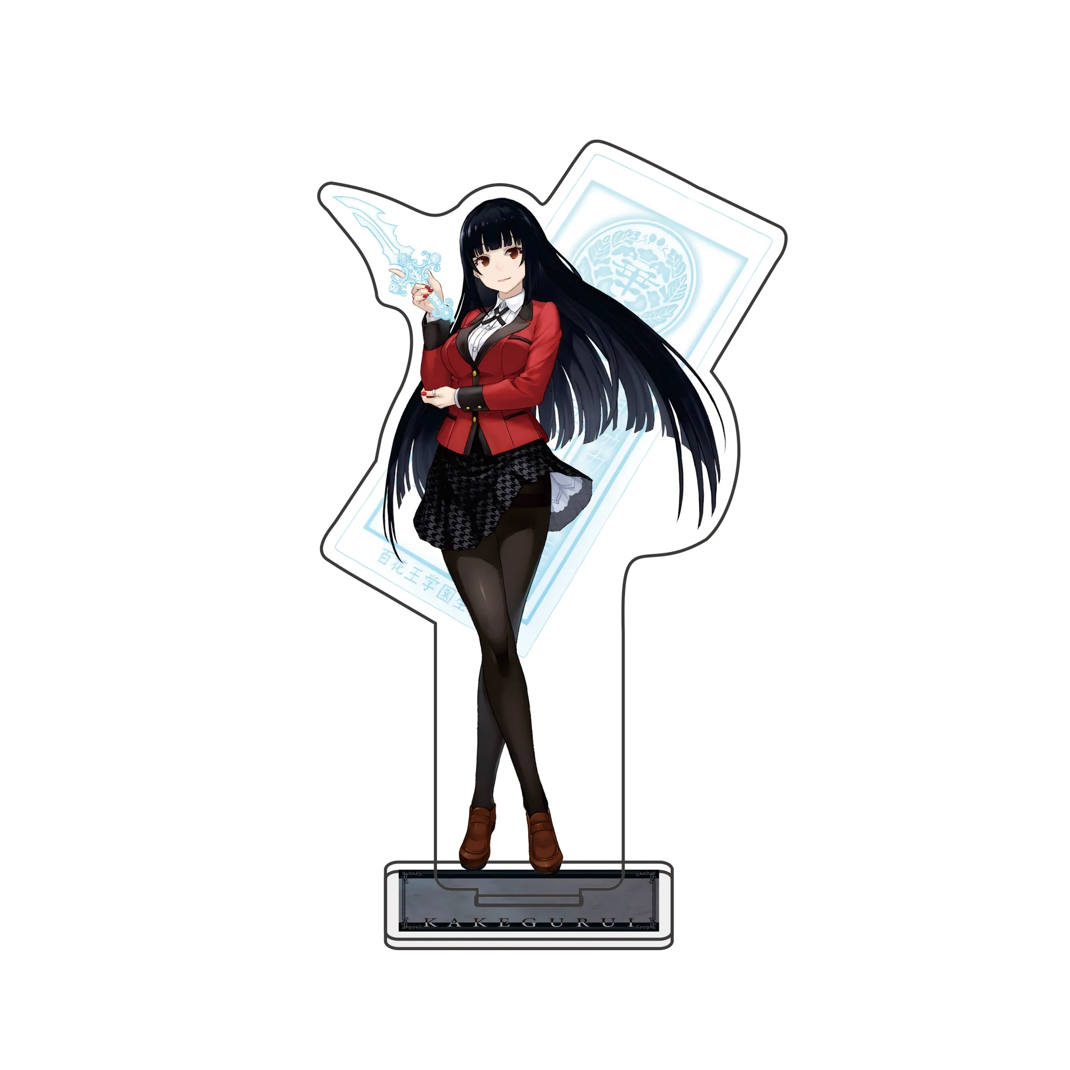 Kakegurui Anime 15cm Acrylic Stand  Cartoon Collectible, Gift for friend,key chain