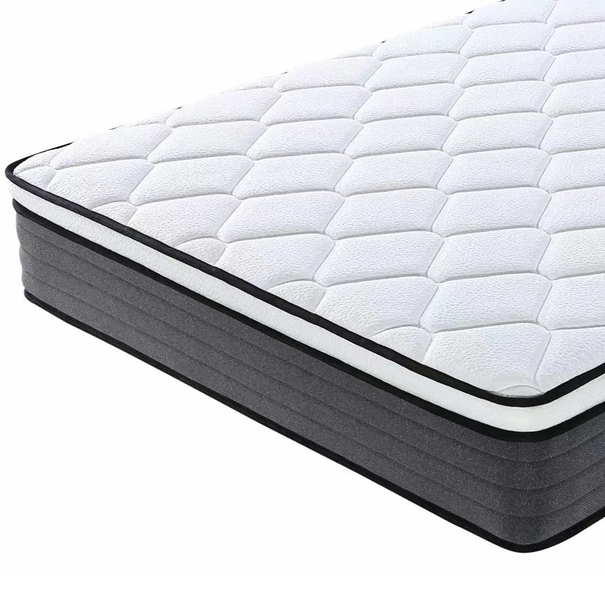 Audrey Hot Sale Super Soft Mattress 3cm Three-Dimensional Pleated Cotton Hotel Mattress Pocket Spring Mattress