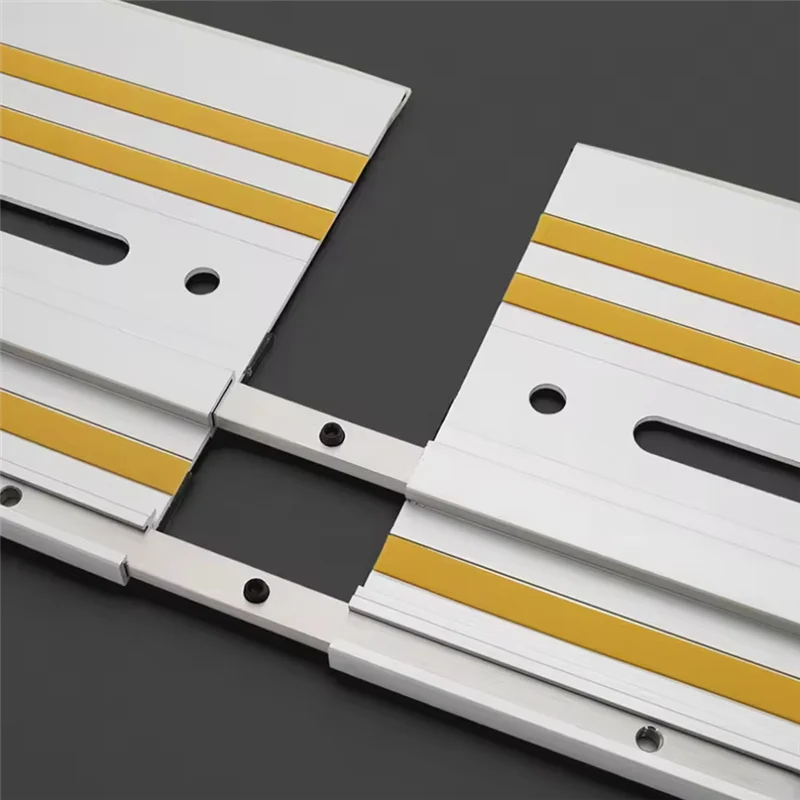 AB11-Guide Rail Connector Kit For Compatible Festool  Track Saw Replacement Wooden Board Cutting Guide Rail Connector