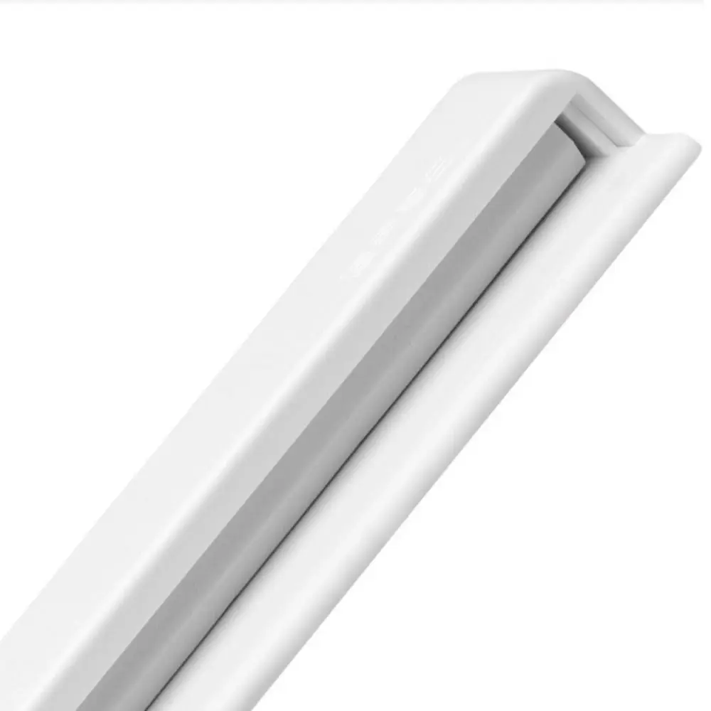 Self-adhesive Long Toothpaste Holder Wall Mounted Space Saving Facial Cleanser Clip Punch Free Large Capacity Toothpaste Clip