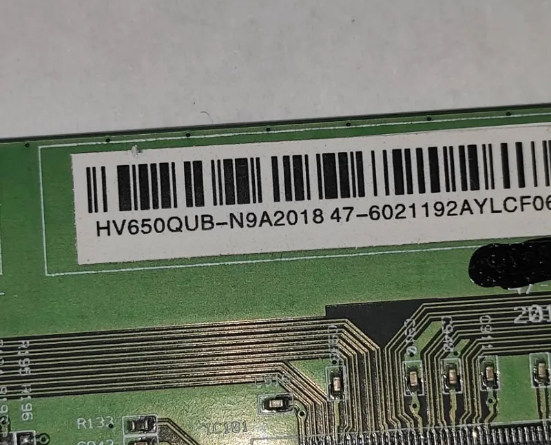 Darmowa wysyłka! HV650QUB-N9A BOE oryginalny tablica logiczna 4 K t-con lub 2K DCB-BDU296A-07