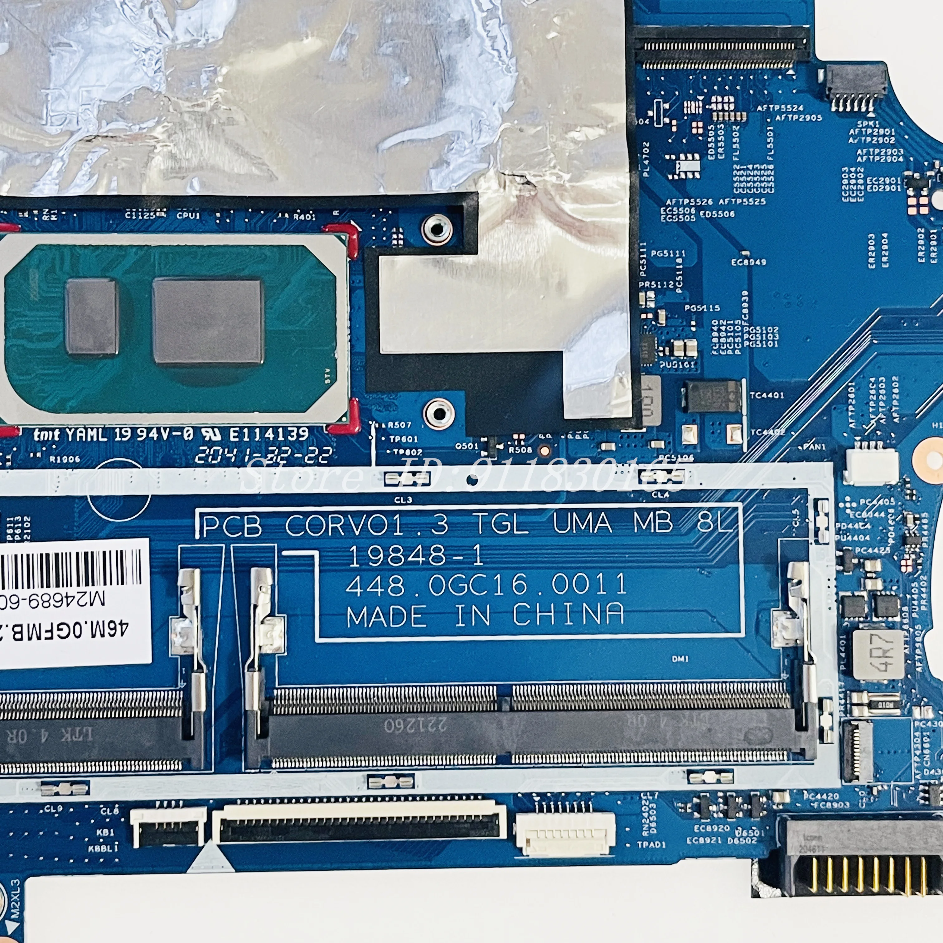 19848-1 For HP Pavilion X360 15-DQ 15T-DQ Laptop Motherboard With