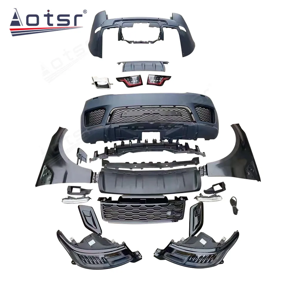Automobile modification accessories For Land Rover Range Rover Sport 2014-2017 upgrade to 2021 HES Transform old to new