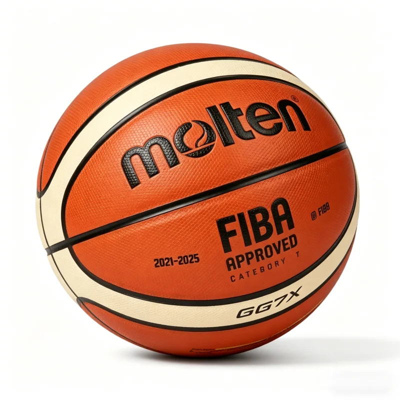 

Molten GG5X GG6X GG7X Basketball PU Leather for Adult Teenager Children Outdoor Indoor Match Training FIBA Approved