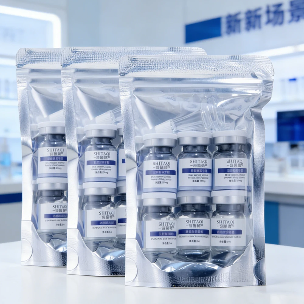 

Сыворотка для лица с голубым медным пептидом CHK-CU и гиалуроновой кислотой, лиофилизированный порошок, для чувствительной и сухой кожи, увлажняющая и осветляющая