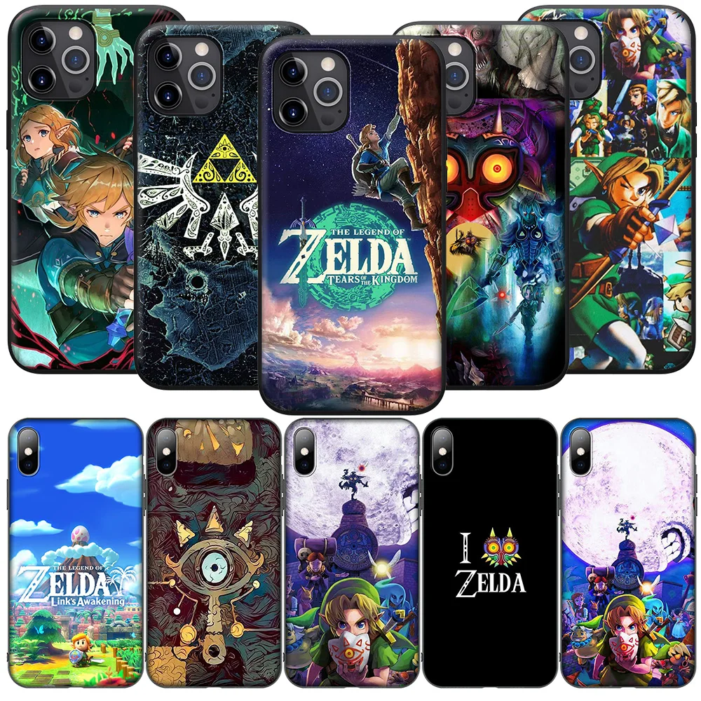 SK155 The Legends of Z-Zeldas Phone Soft Case for Samsung Galaxy A15 S10E S9 S8 S7 Note 20 10 9 8 Plus Lite