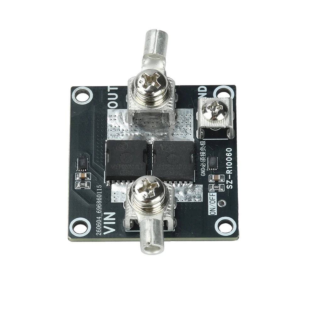 100A Hochstrom-Ideal-Diodenmodul DC 5-100V Dual-Chip-Steuerung Solar-Rückfluss-Schutz für Batteriesysteme – Detail 6