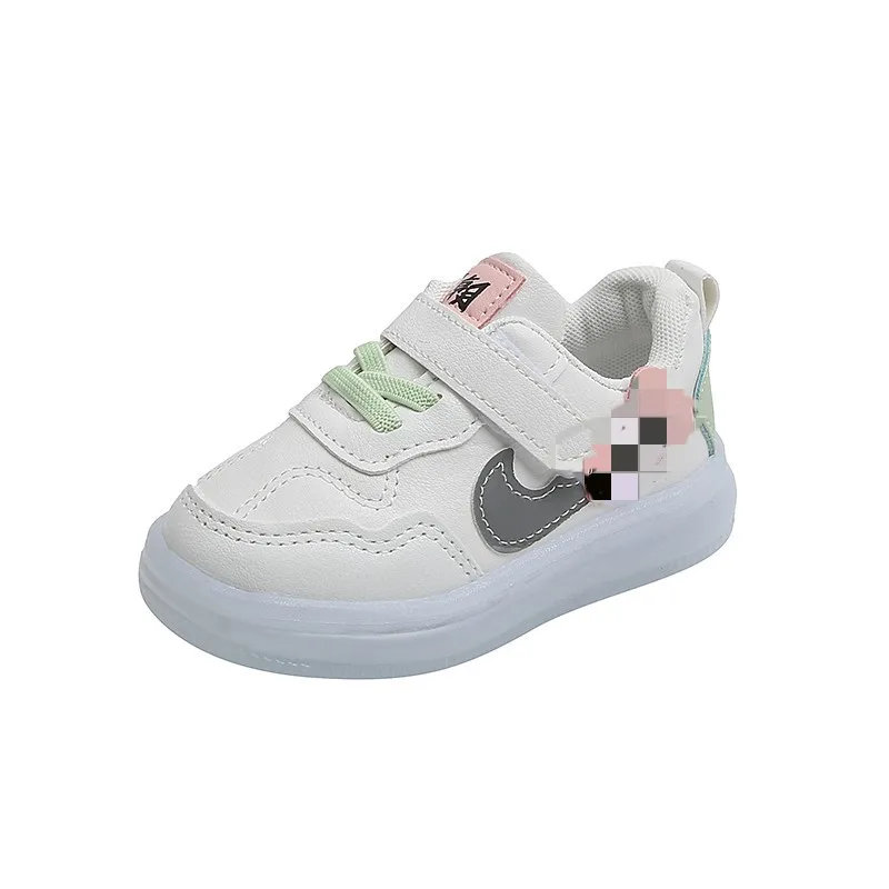 11.5-18.3cm primavera autunno 2023 nuova illuminazione bambini scarpe Casual bambino ragazzo ragazza Cartoon Sneakers bambini