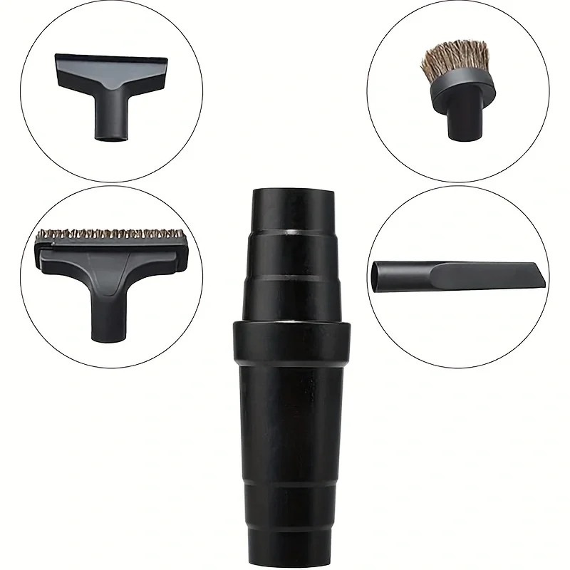 Set di attacco riduttore per kit adattatore universale per tubo flessibile per vuoto da 3 pezzi, kit adattatore per tubo flessibile per attacco aspirapolvere per negozio