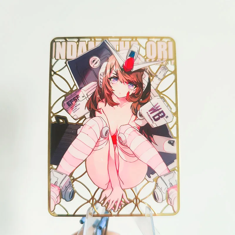 انمي ياباني آلهة قصة Acg لتقوم بها بنفسك بطاقات معدنية محلية الصنع ناهيدا أسوكا لانغلي سوريو هدايا عيد الميلاد ألعاب الأطفال #4