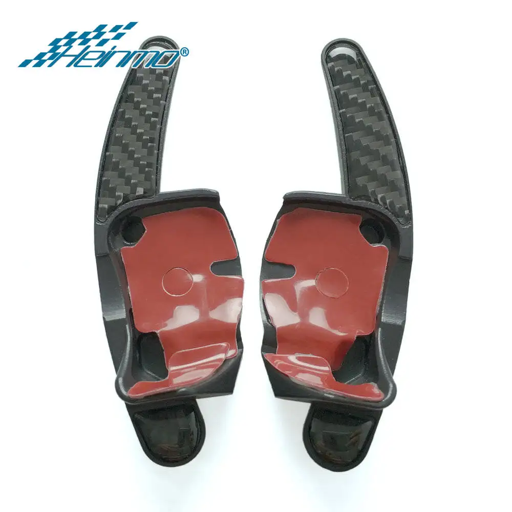 Accesorios de coche, extensión de paleta de cambio de volante para Golf 5 Golf 6 MK5 MK6 R32 R20, paleta de dirección DSG automática de carbono