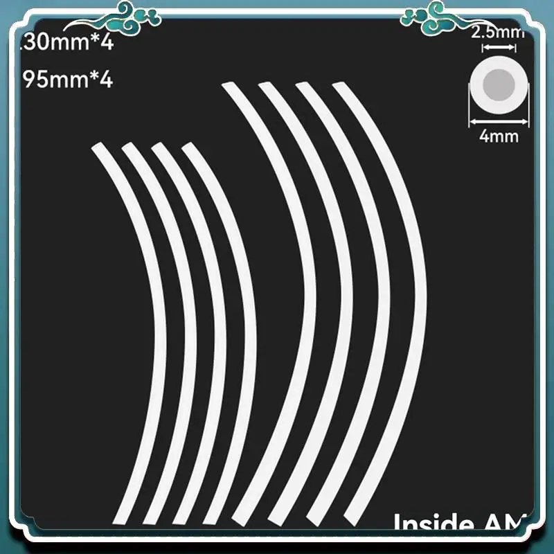 

Простота в использовании для Bambu Lab PTFE Tube ID 2,5 мм OD 4 мм Teflonto Pipe 1,75 мм для 3D-принтера Bambulab A1/A1 Mini/P1P/P1S/X1C White 4M