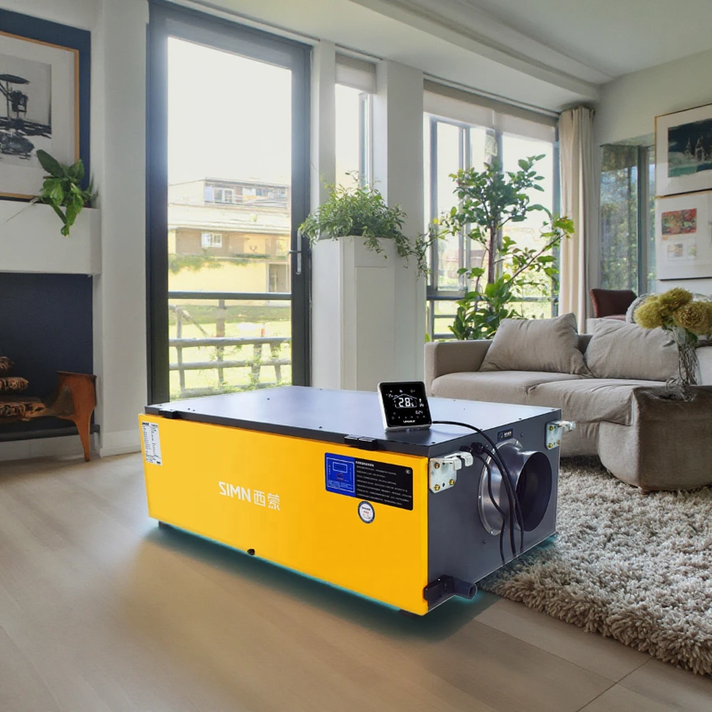 

Electric 35L/D Compressor Dehumidifier Whole House Fresh Air Purifiers Automatic LED Display Ventilation System Household Use