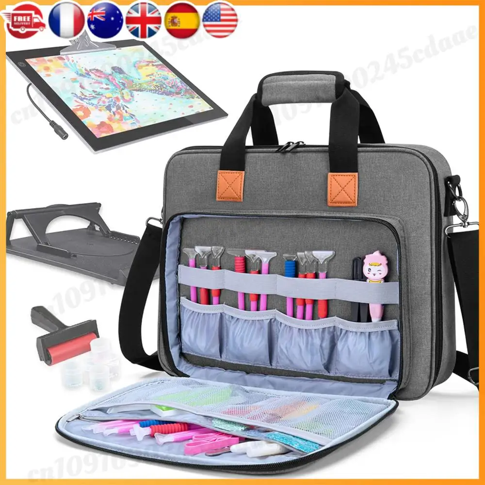 

Diamond Painting Accessories Storage Bag Embroidery Kits Storage Bag for Embroidery Floss and Supplies