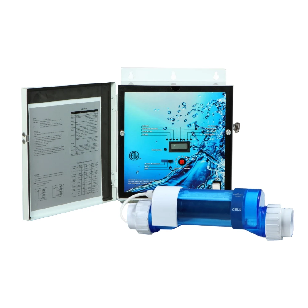 Durable Swimming Pool Disinfect System Salt Water Electrolysis