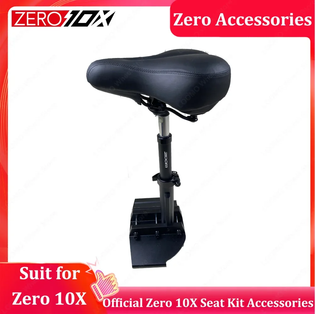 Original Zero 10X Electric Scooter Seat Kit Adjustable Chair Spare Part Suit for Zero 10X Official ZERO Accessories