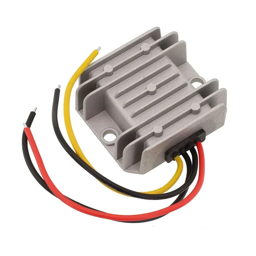 

Sleek Aluminum Casing Stepdown Power Converter Transforming DC Voltage from 24V to Safe Output of 12V at Max Current of 20A
