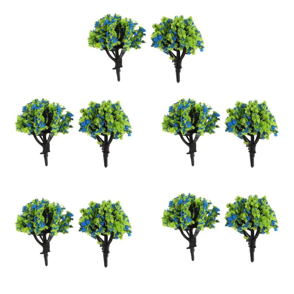 10pcs 1: 200 풍경 모델의 스케일 모델