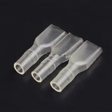 200pcs Female Crimp Terminals for Wires #6