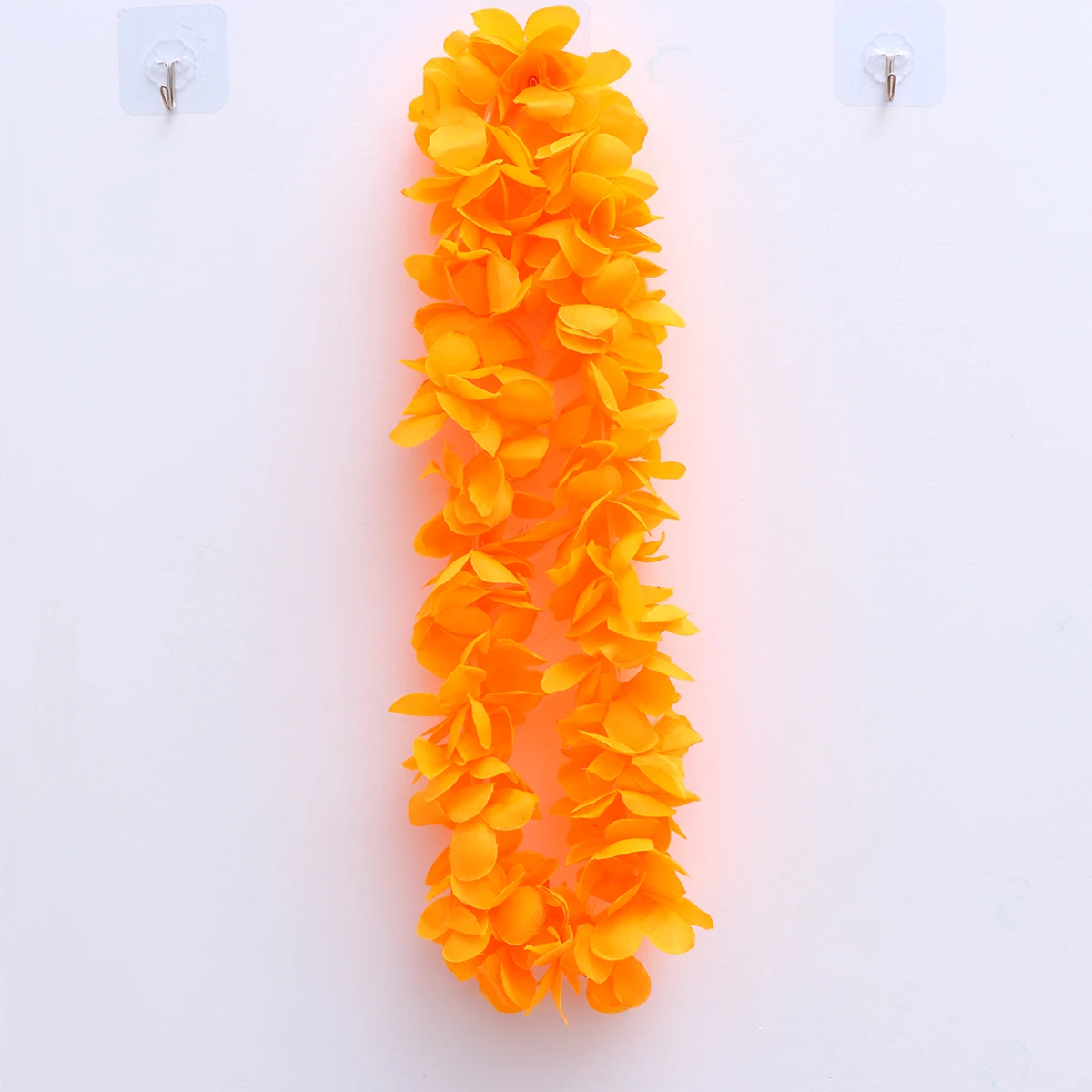

4pcs 1 Set Hawaiian Garland Necklace Bracelets Thicken Tropical Beach Party Accessories Sky Blue Festival Celebration Hula Dance