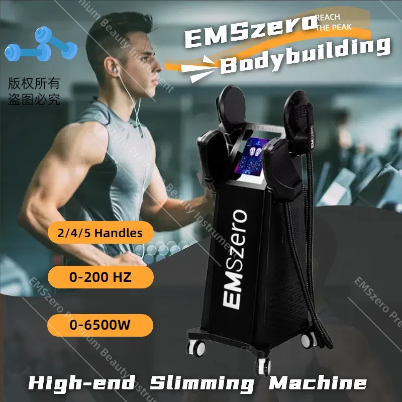 

EMSzero PRO 6500W EMS NEO RF Body Slimminng Machine Professional Electromagnetic Fat Removal Btromagnetic Stimulate