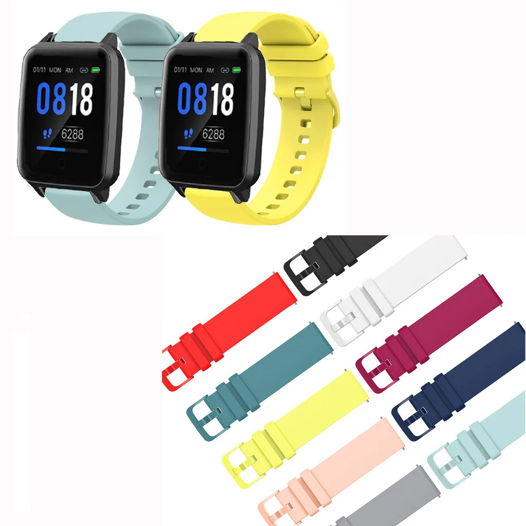 

20mm Strap Suitable For Axtro fit 3/Actxa Tempo 4c Soft Silicone Sports Replacement Bracelet