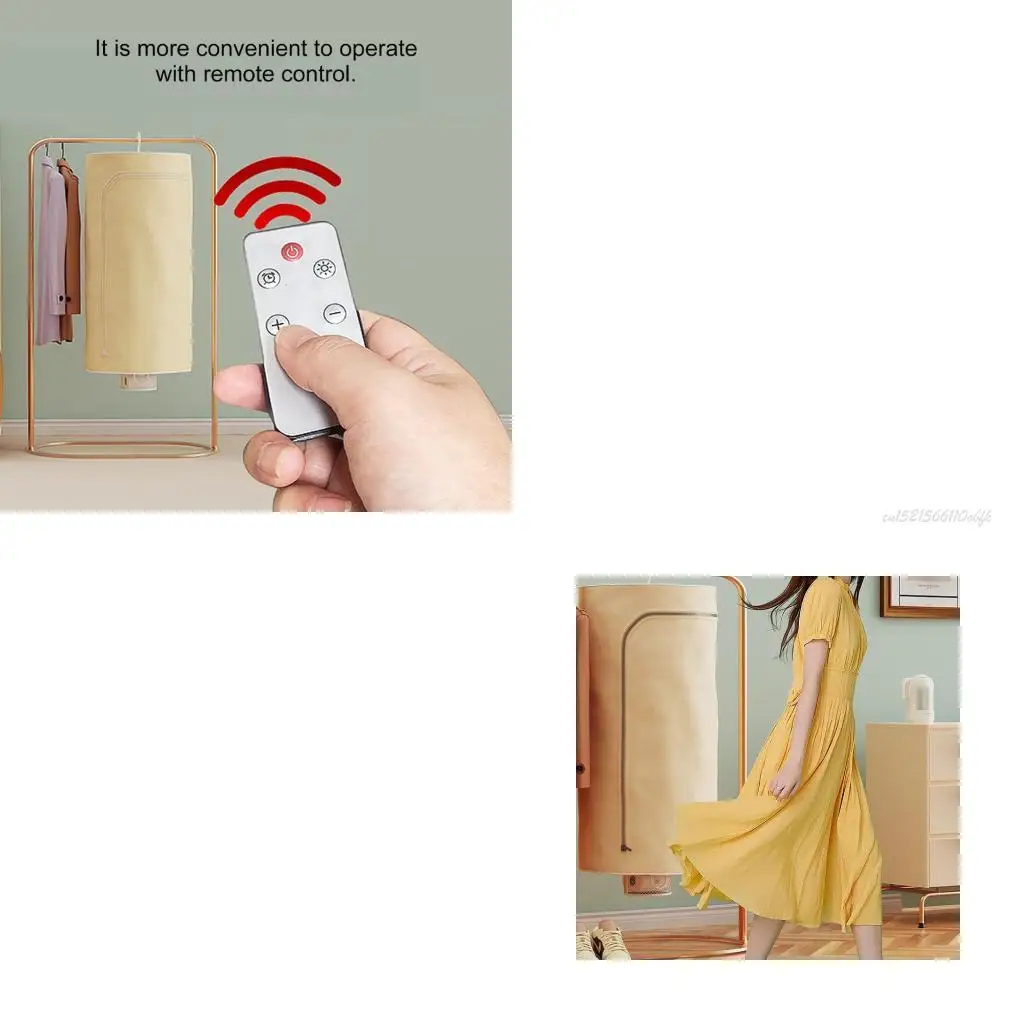 

27RB Portable Clothes Dryer 220V Mini Laundry Dryer Small Foldable Electric Drying