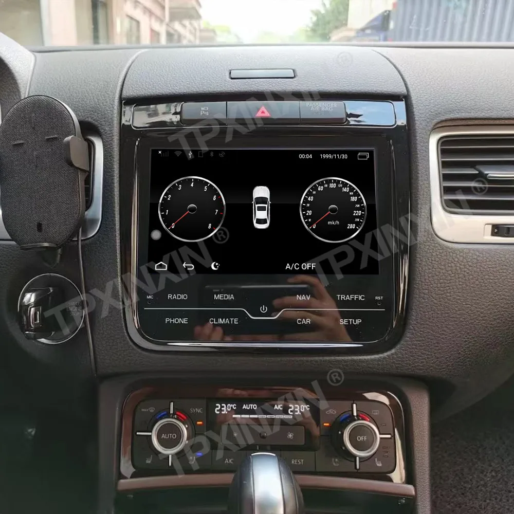 2 Din Car Radio Stereo Receiver Android 13.0 For VW Touareg 2011 2012 2013 2014 2015 2016 2017 GPS Navigtion Receiver Head Unit